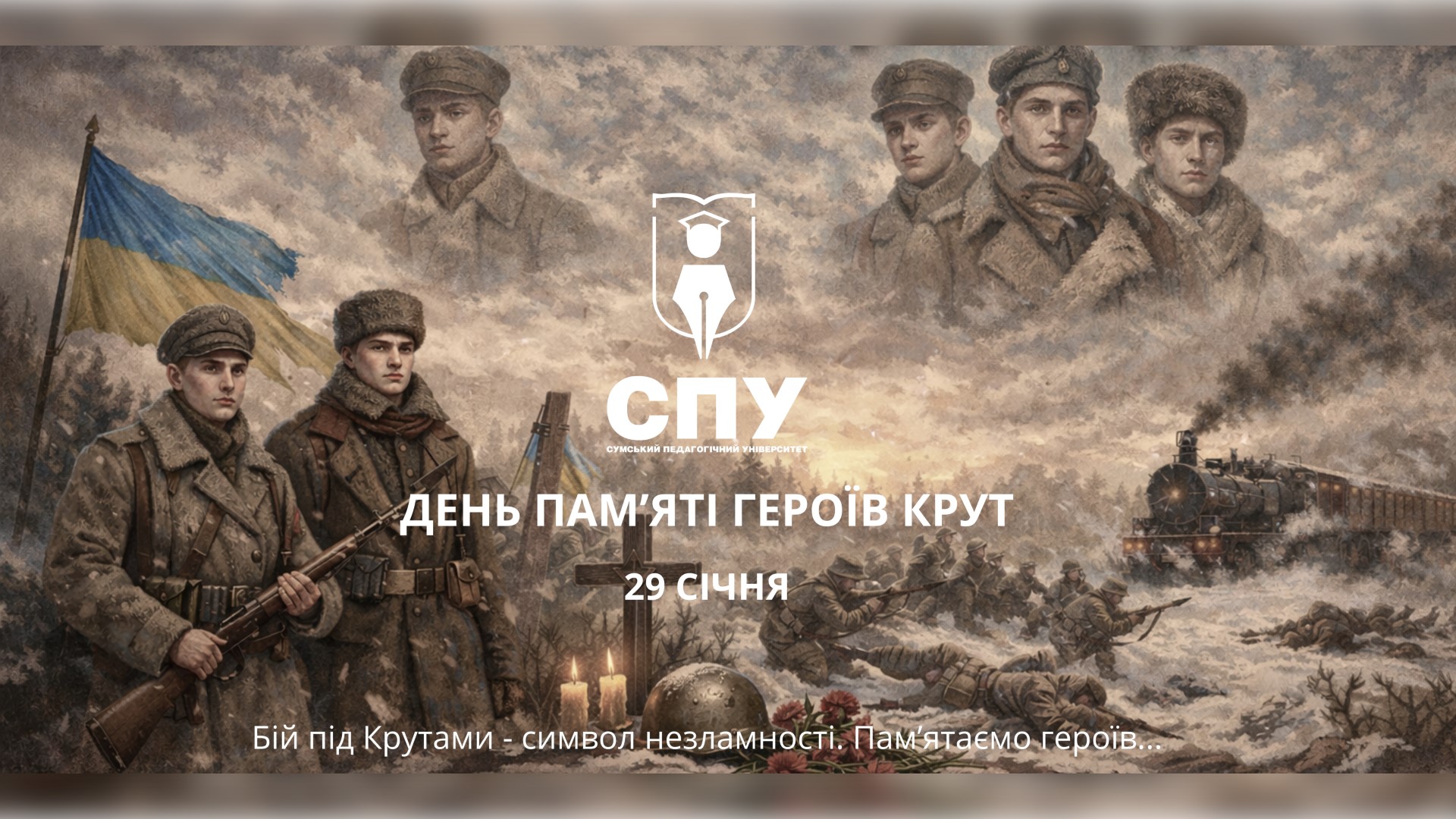 29 січня – День пам'яті Героїв Крут