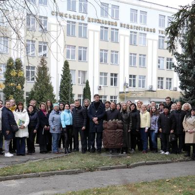 Урочисте відкриття скульптури «Пташенята»
